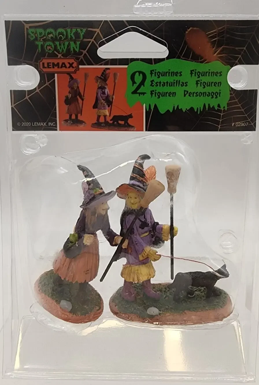 2020 LEMAX SPOOKY TOWN #02907 WITCHES NIGHT OUT